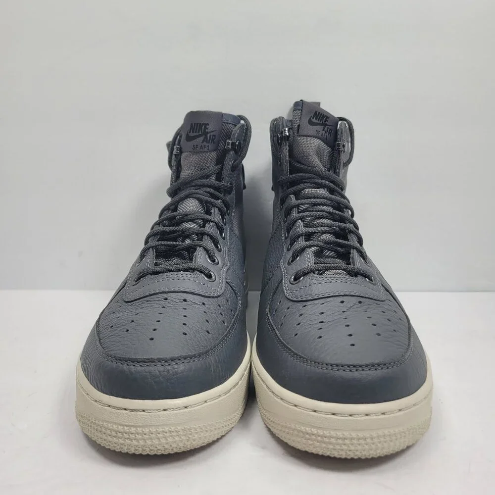 Nike SF Air Force 1 Mid Men's Dark Grey Sneakers 917753-004 US Size 9.5 - Picture 3 of 8